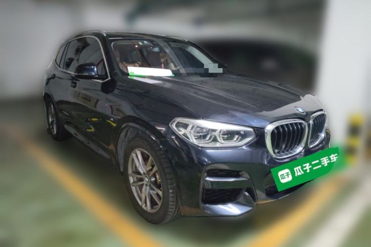 Used BMW X3 2020 xDrive28i M Sport Package Front Right 45 Deg