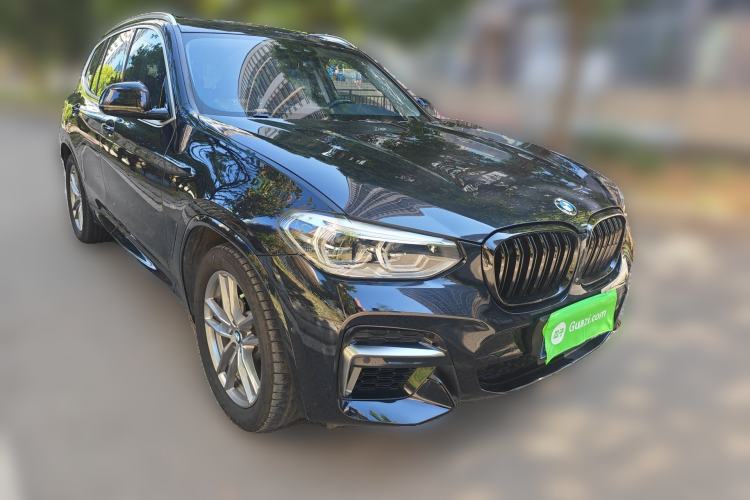 Used BMW X3 2020 xDrive25i M Sport Package Front Right 45 Deg