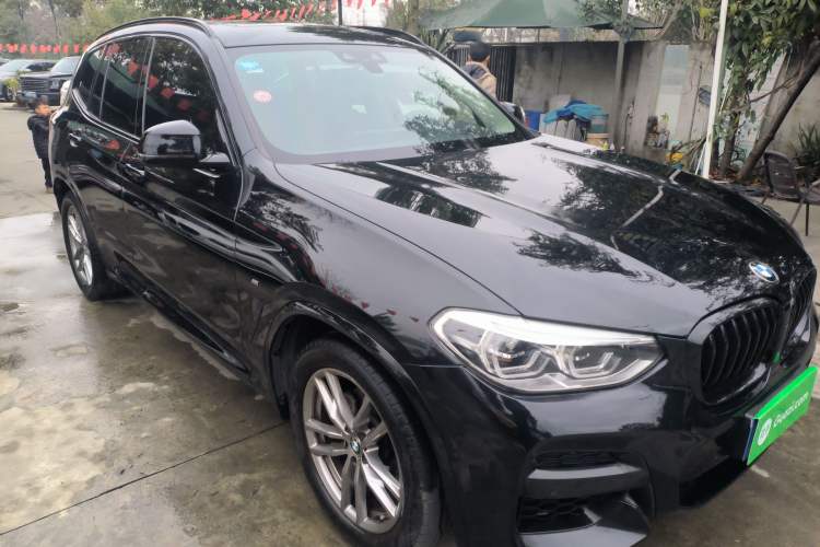 Used BMW X3 2020 xDrive28i M Sport Package Front Right 45 Deg