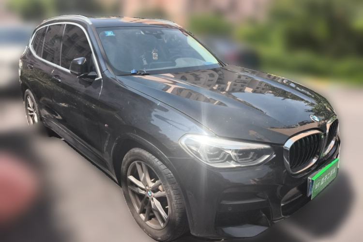 Used BMW X3 2020 xDrive25i M Sport Package Front Right 45 Deg