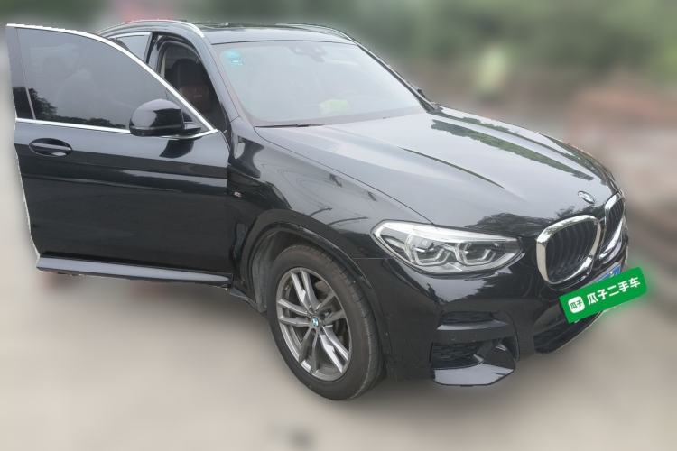Used BMW X3 2020 xDrive25i M Sport Package Front Right 45 Deg