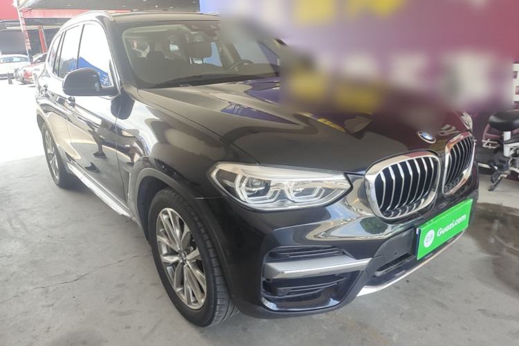 Used BMW X3 2020 xDrive25i Luxury Package Front Right 45 Deg