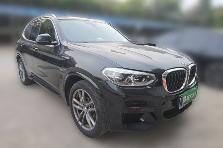 Used BMW X3 2020 xDrive25i M Sport Package Front Right 45 Deg