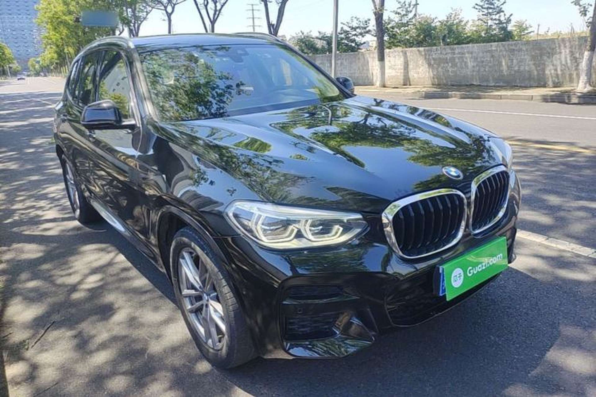 Used BMW X3 2020 xDrive28i M Sport Package Front Right 45 Deg