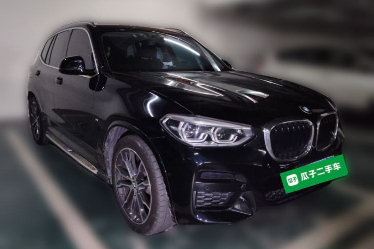 Used BMW X3 2020 xDrive30i Luxury Model with M Sport Package Front Right 45 Deg