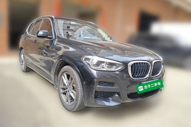 Used BMW X3 2020 xDrive28i M Sport Package Front Right 45 Deg