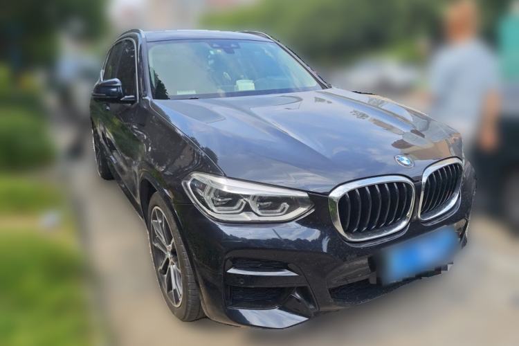 Used BMW X3 2020 xDrive30i Luxury Model with M Sport Package Front Right 45 Deg