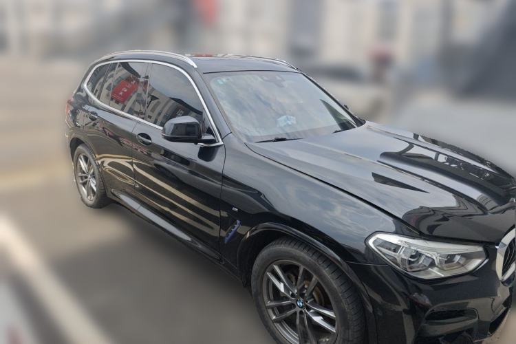 Used BMW X3 2020 xDrive25i M Sport Package Front Right 45 Deg