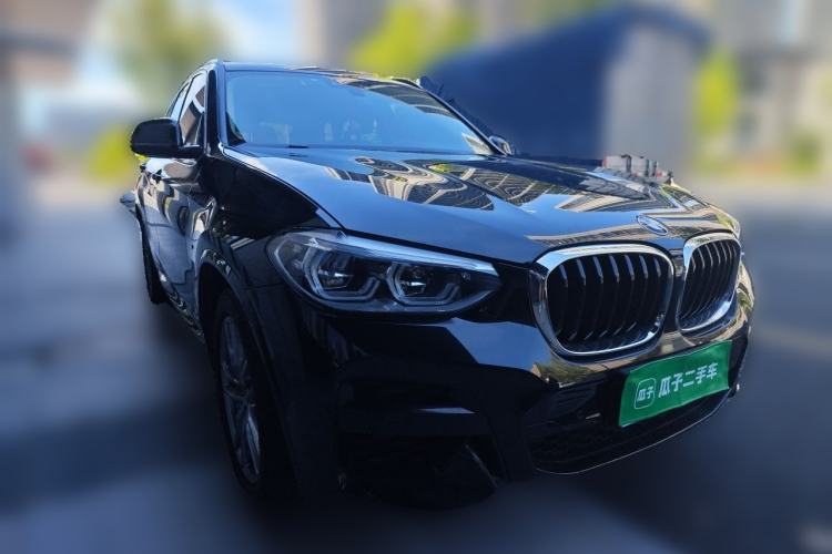 Used BMW X3 2020 xDrive25i M Sport Package Front Right 45 Deg