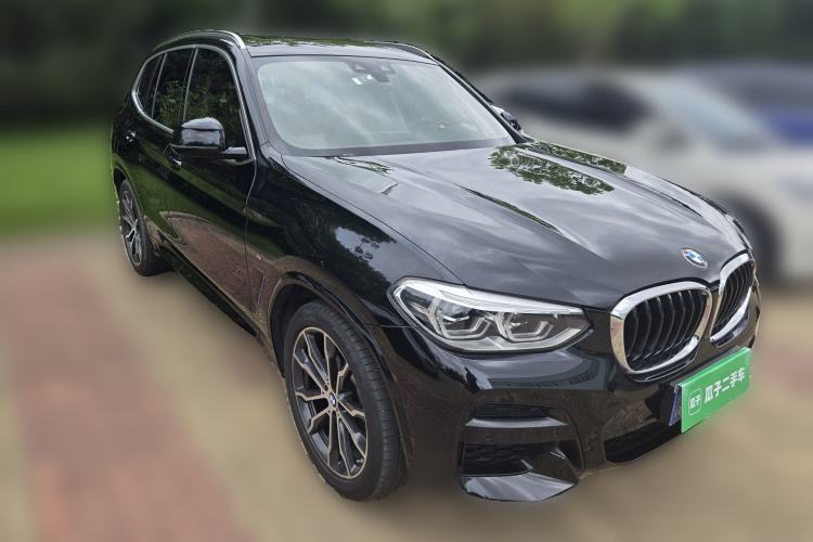 Used BMW X3 2020 xDrive30i Luxury Model with M Sport Package Front Right 45 Deg