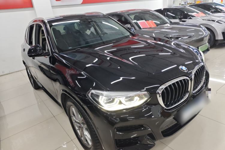 Used BMW X3 2020 xDrive28i M Sport Package Front Right 45 Deg