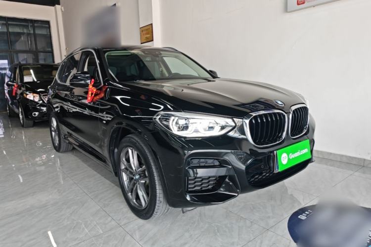 Used BMW X3 2020 xDrive28i M Sport Package Front Right 45 Deg