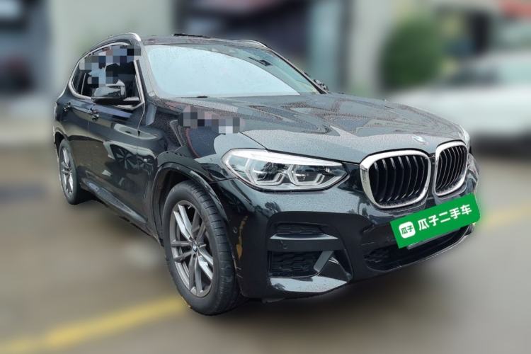 Used BMW X3 2020 xDrive28i M Sport Package Front Right 45 Deg