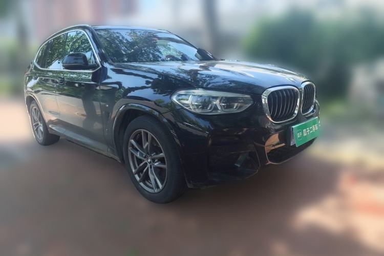 Used BMW X3 2020 xDrive28i M Sport Package Front Right 45 Deg