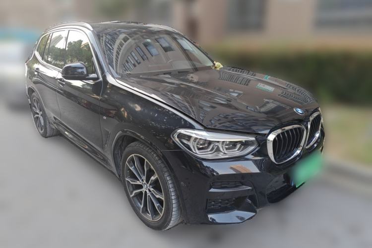 Used BMW X3 2020 xDrive30i Luxury Model with M Sport Package Front Right 45 Deg