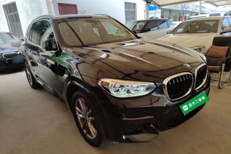Used BMW X3 2020 xDrive28i M Sport Package Front Right 45 Deg