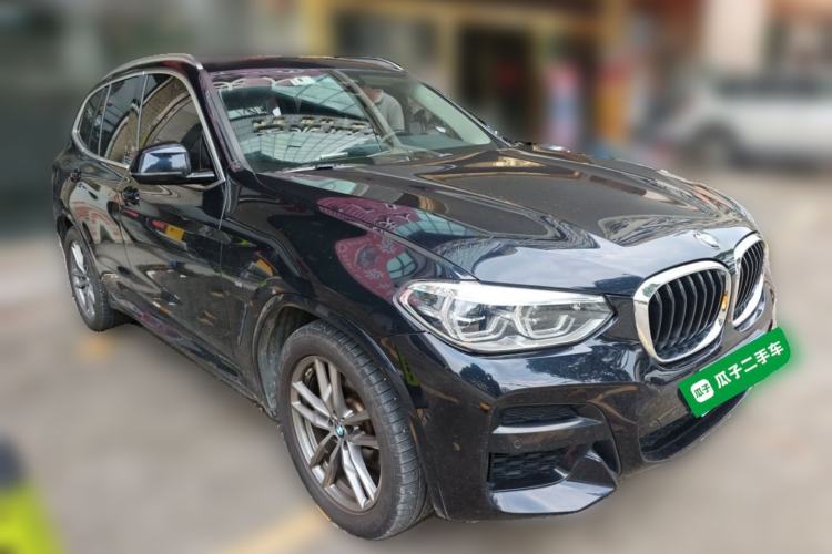Used BMW X3 2020 xDrive28i M Sport Package Front Right 45 Deg
