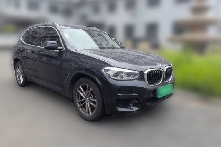 Used BMW X3 2020 xDrive25i M Sport Package Front Right 45 Deg