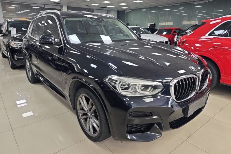 Used BMW X3 2020 xDrive25i M Sport Package Front Right 45 Deg