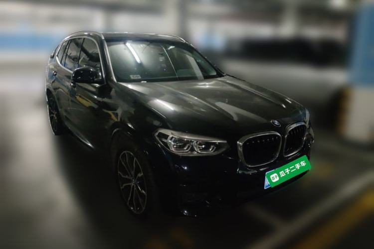 Used BMW X3 2020 xDrive30i Luxury Model with M Sport Package Front Right 45 Deg