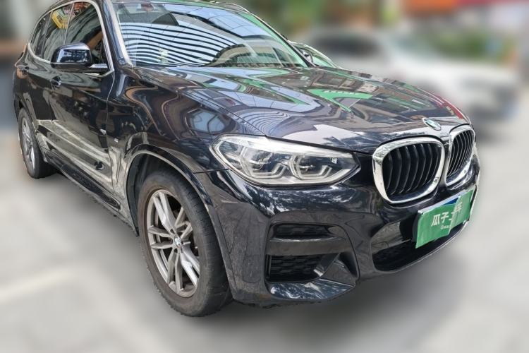 Used BMW X3 2020 xDrive28i M Sport Package Front Right 45 Deg