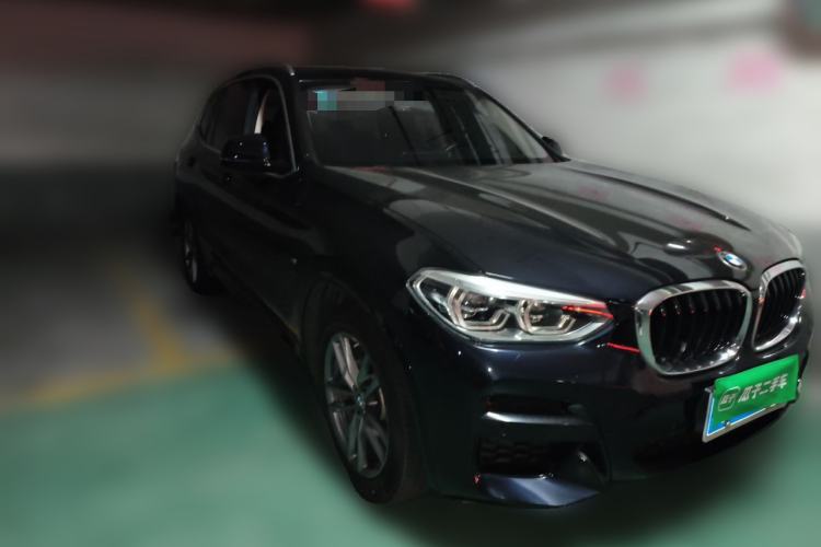 Used BMW X3 2020 xDrive25i M Sport Package Front Right 45 Deg