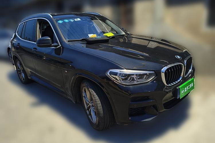 Used BMW X3 2020 xDrive25i M Sport Package Front Right 45 Deg