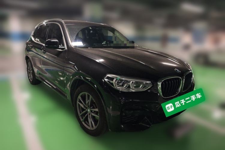 Used BMW X3 2020 xDrive28i M Sport Package Front Right 45 Deg