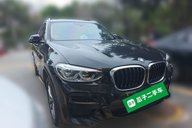 Used BMW X3 2020 xDrive25i M Sport Package Front Right 45 Deg