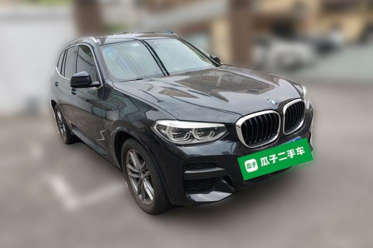 Used BMW X3 2020 xDrive28i M Sport Package Front Right 45 Deg