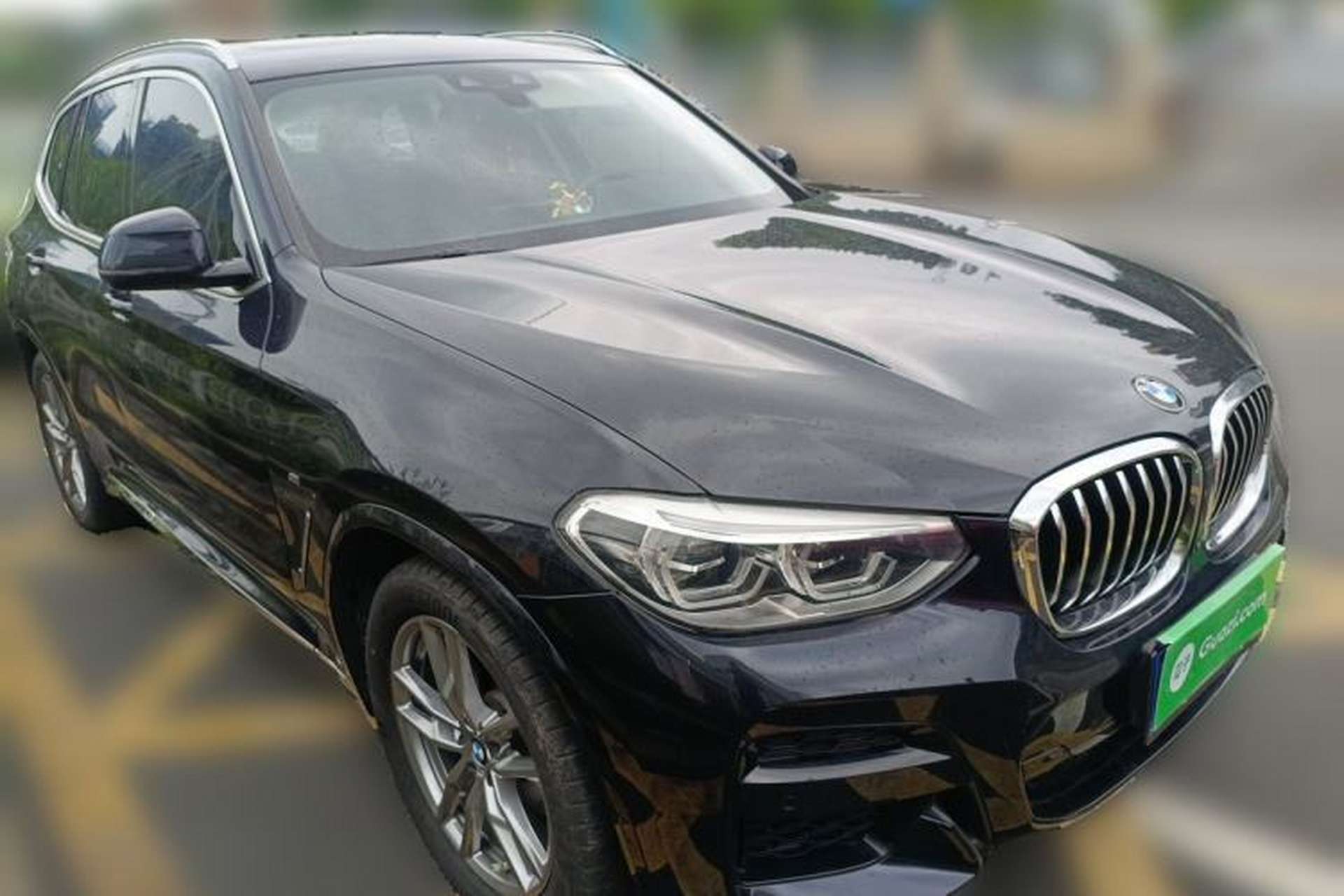 Used BMW X3 2020 xDrive25i M Sport Package Front Right 45 Deg