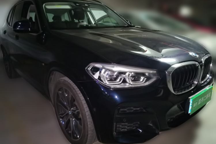 Used BMW X3 2020 xDrive30i Luxury Model with M Sport Package Front Right 45 Deg