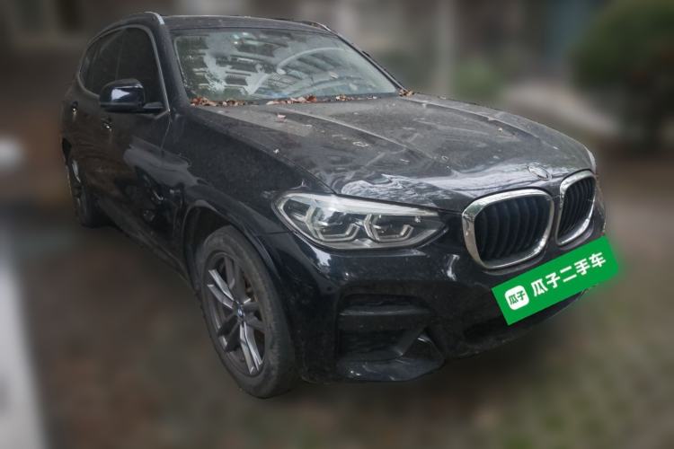 Used BMW X3 2020 xDrive25i M Sport Package Front Right 45 Deg