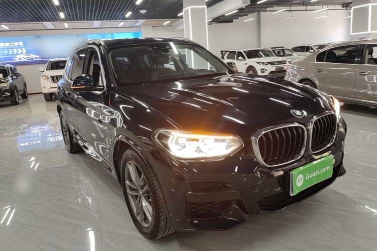 Used BMW X3 2020 xDrive25i M Sport Package Front Right 45 Deg