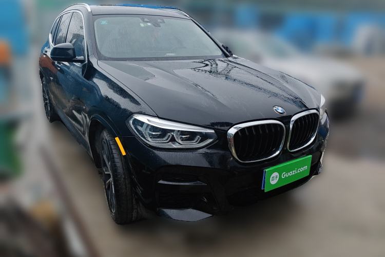 Used BMW X3 2020 xDrive30i Luxury Model with M Sport Package Front Right 45 Deg