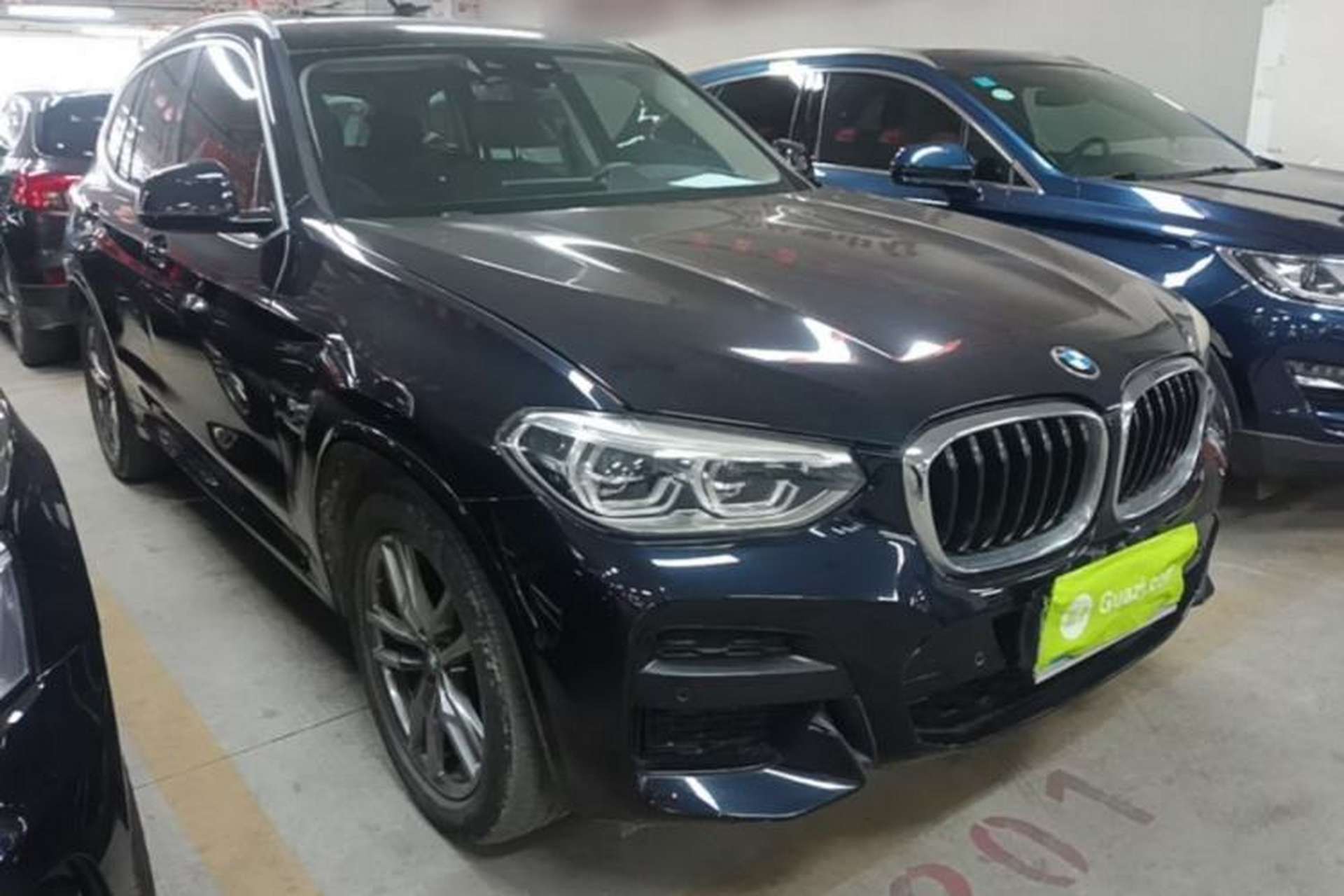 Used BMW X3 2020 xDrive25i M Sport Package Front Right 45 Deg
