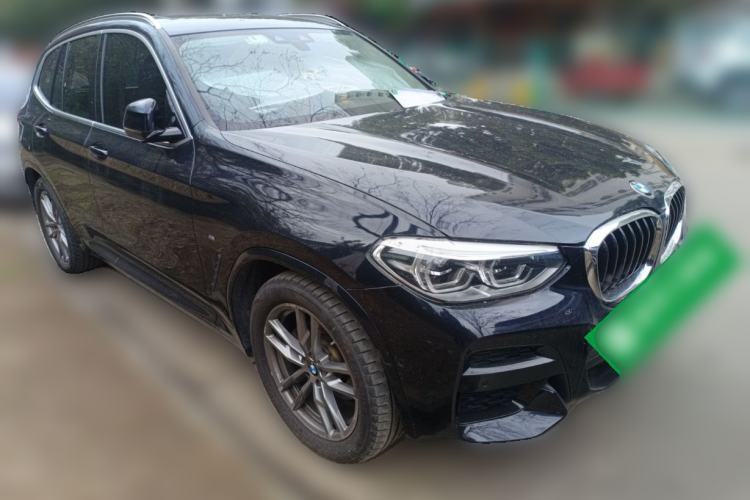 Used BMW X3 2020 xDrive25i M Sport Package Front Right 45 Deg