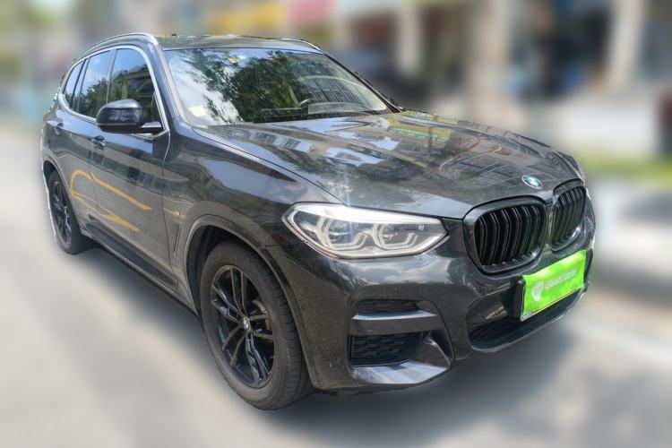 Used BMW X3 2020 xDrive25i M Sport Package Front Right 45 Deg