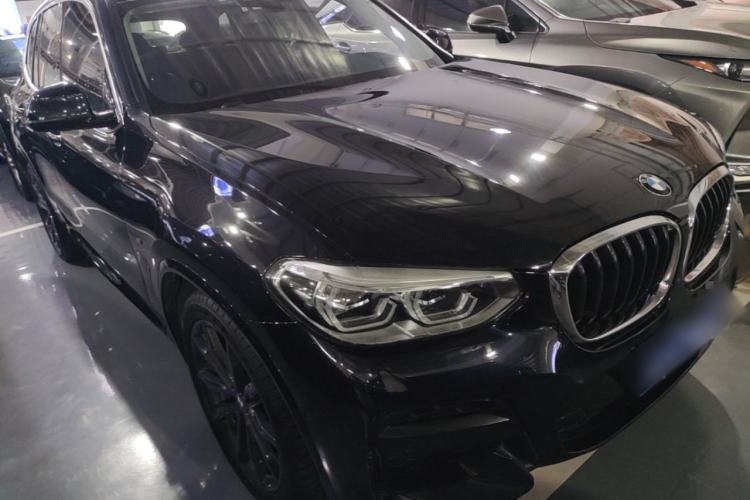 Used BMW X3 2020 xDrive30i Luxury Model with M Sport Package Front Right 45 Deg