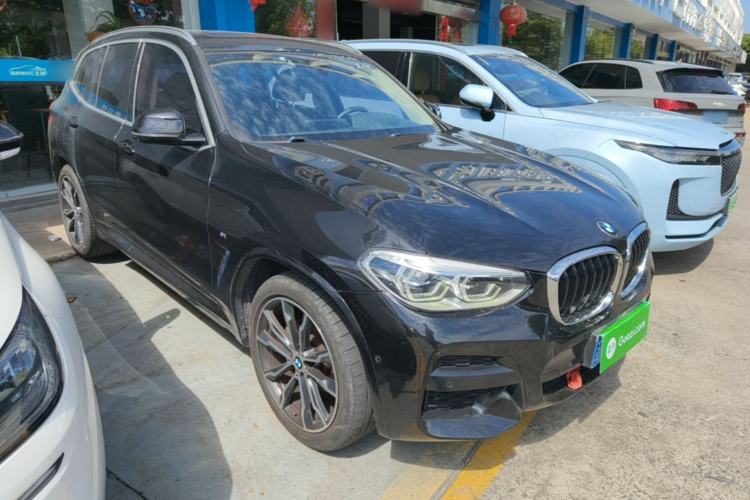 Used BMW X3 2020 xDrive30i Luxury Model with M Sport Package Front Right 45 Deg