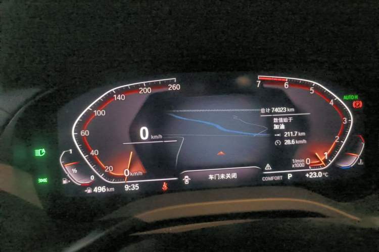 Used BMW X3 2020 xDrive28i Luxury Package Instrument Cluster