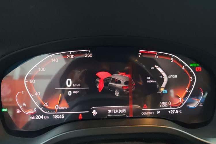 Used BMW X3 2020 xDrive25i Luxury Package Instrument Cluster