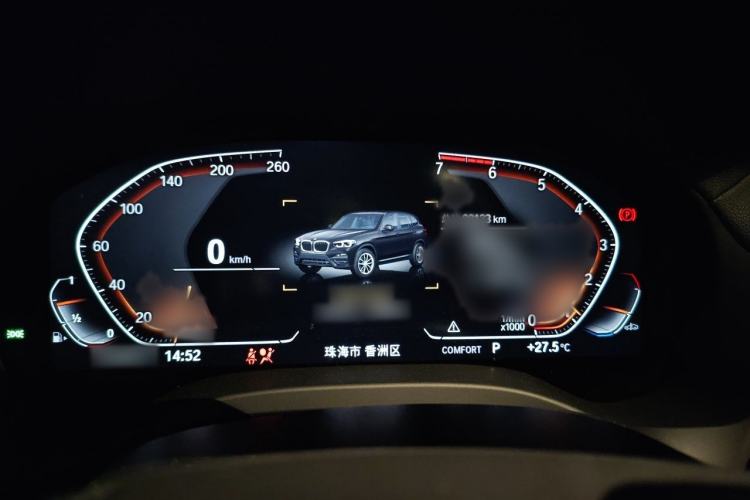 Used BMW X3 2020 xDrive25i Luxury Package Instrument Cluster