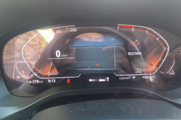 Used BMW X3 2020 xDrive25i Luxury Package Instrument Cluster