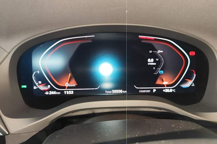 Used BMW X3 2020 xDrive30i Luxury Model with M Sport Package Instrument Cluster