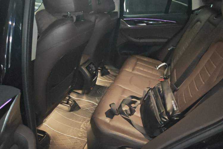 Used BMW X3 2020 xDrive30i Luxury Model with M Sport Package Left Rear Seat