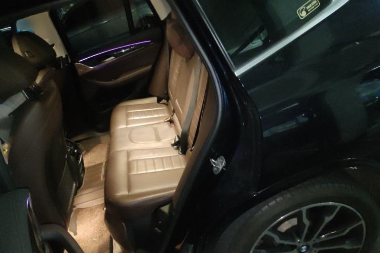 Used BMW X3 2020 xDrive30i Luxury Model with M Sport Package Left Rear Seat