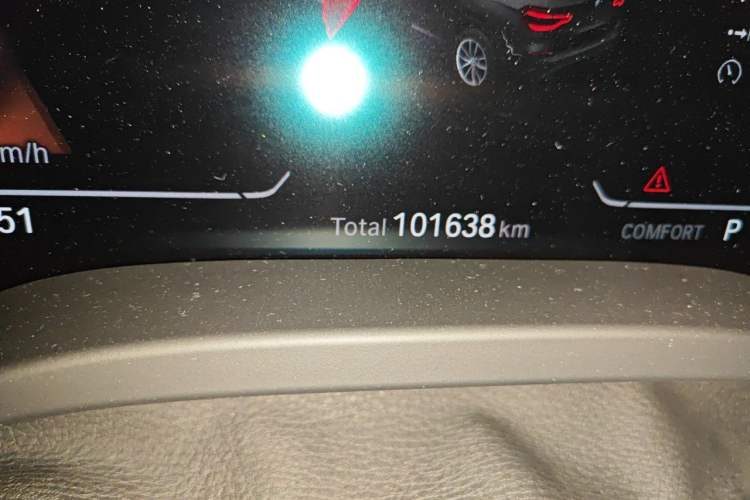 Used BMW X3 2020 xDrive28i M Sport Package Odometer Close Up