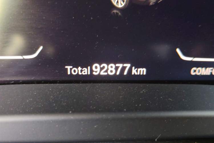 Used BMW X3 2020 xDrive28i M Sport Package Odometer Close Up