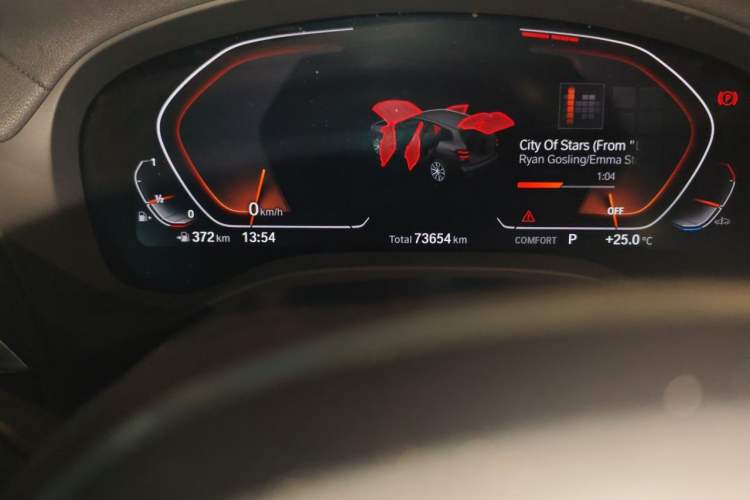 Used BMW X3 2020 xDrive28i M Sport Package Odometer Close Up